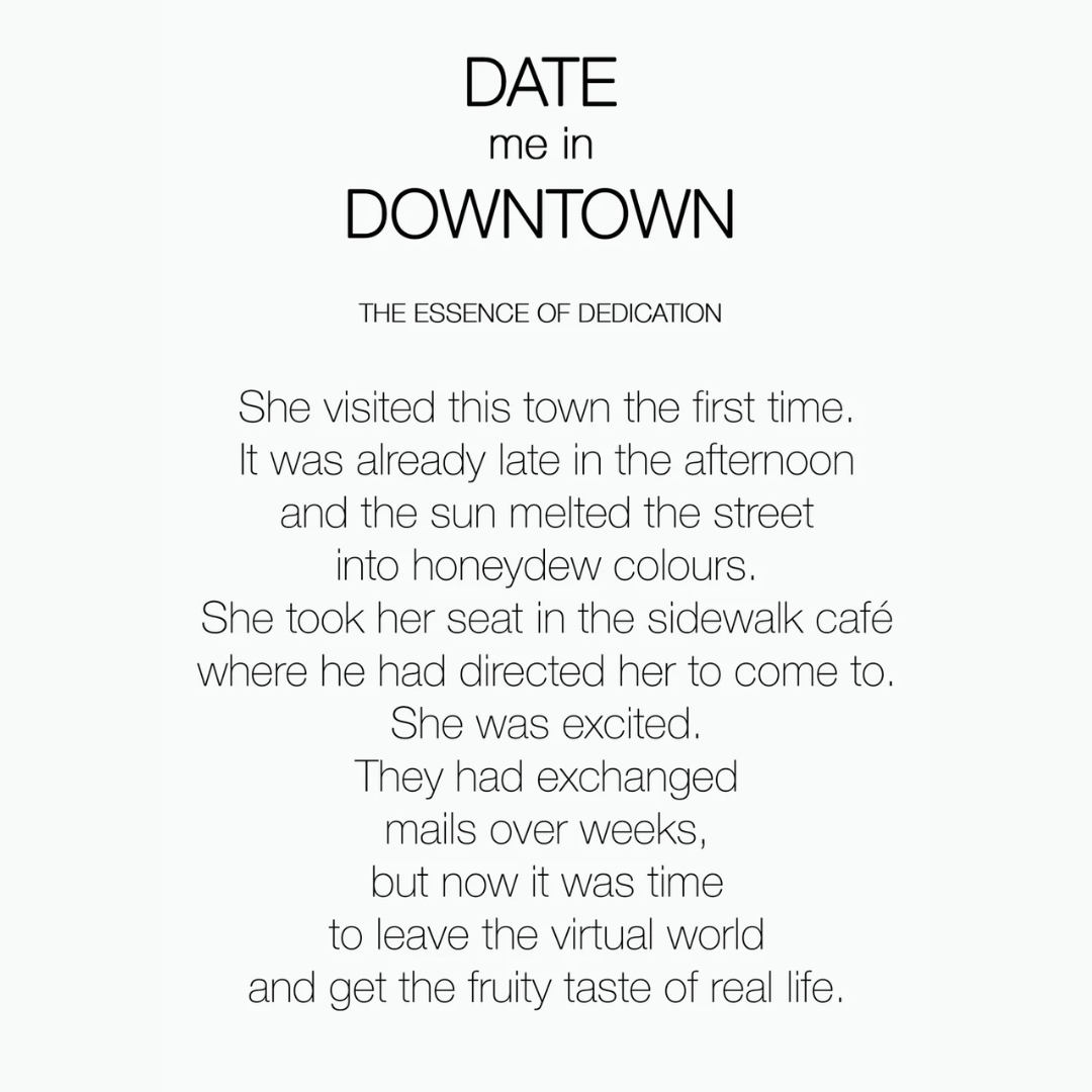 DATE ME IN DOWNTOWN