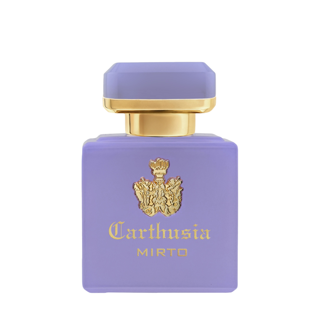 Carthusia Intenso di Mirto Eau de Parfum Flakon freigestellt
