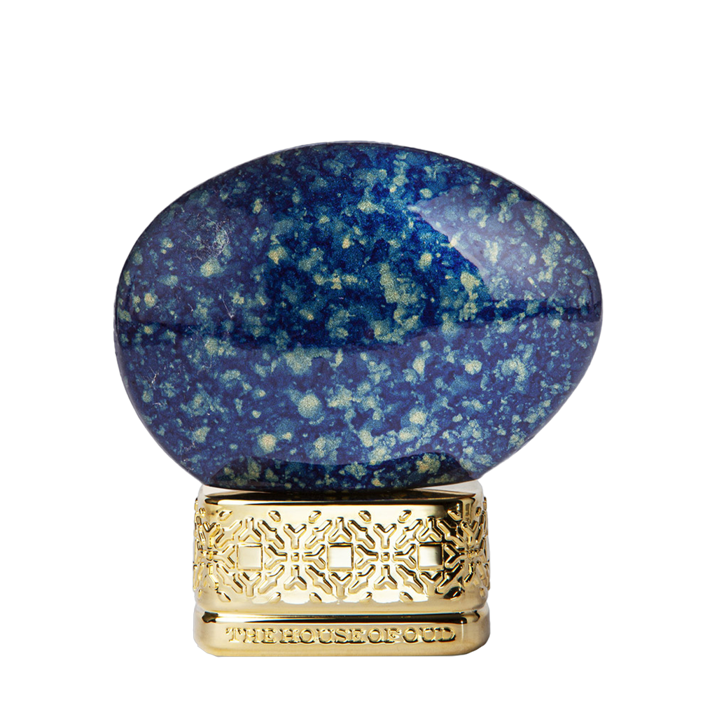 The House of Oud Royal Stones Collection SAPPHIRE BLUE Eau de Parfum Flakon freigestellt